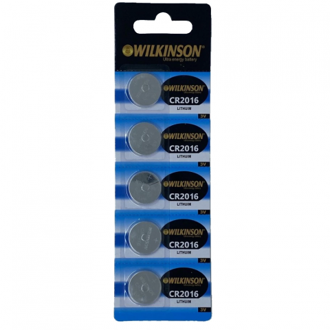 Wılkınson 2016 3v Lityum Düğme Pil 5'li Paket