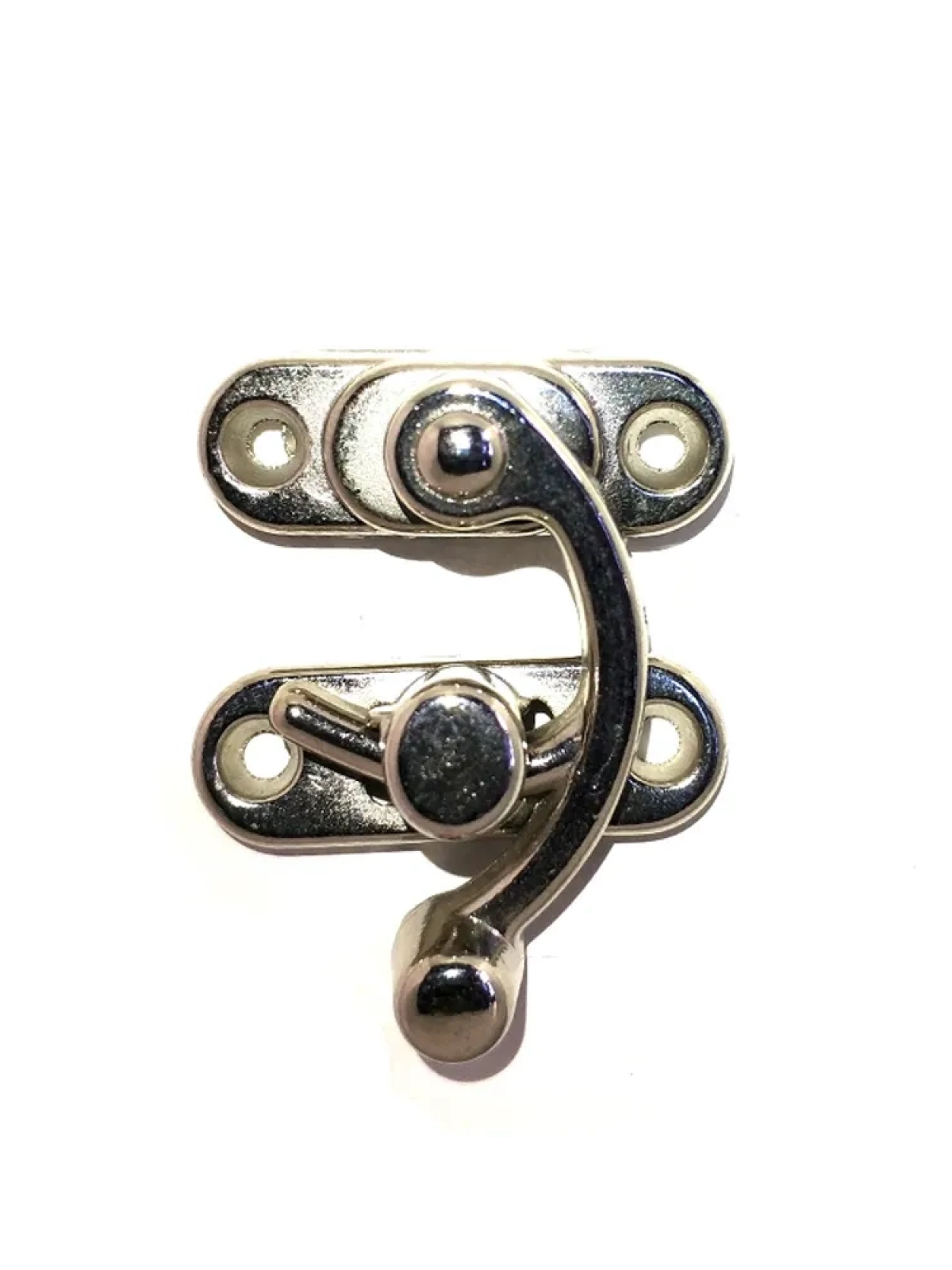 Yay Gözü, Ahşap Kutu Klipsi - Küçük 28x33 Mm, Nikel, 100 Adet