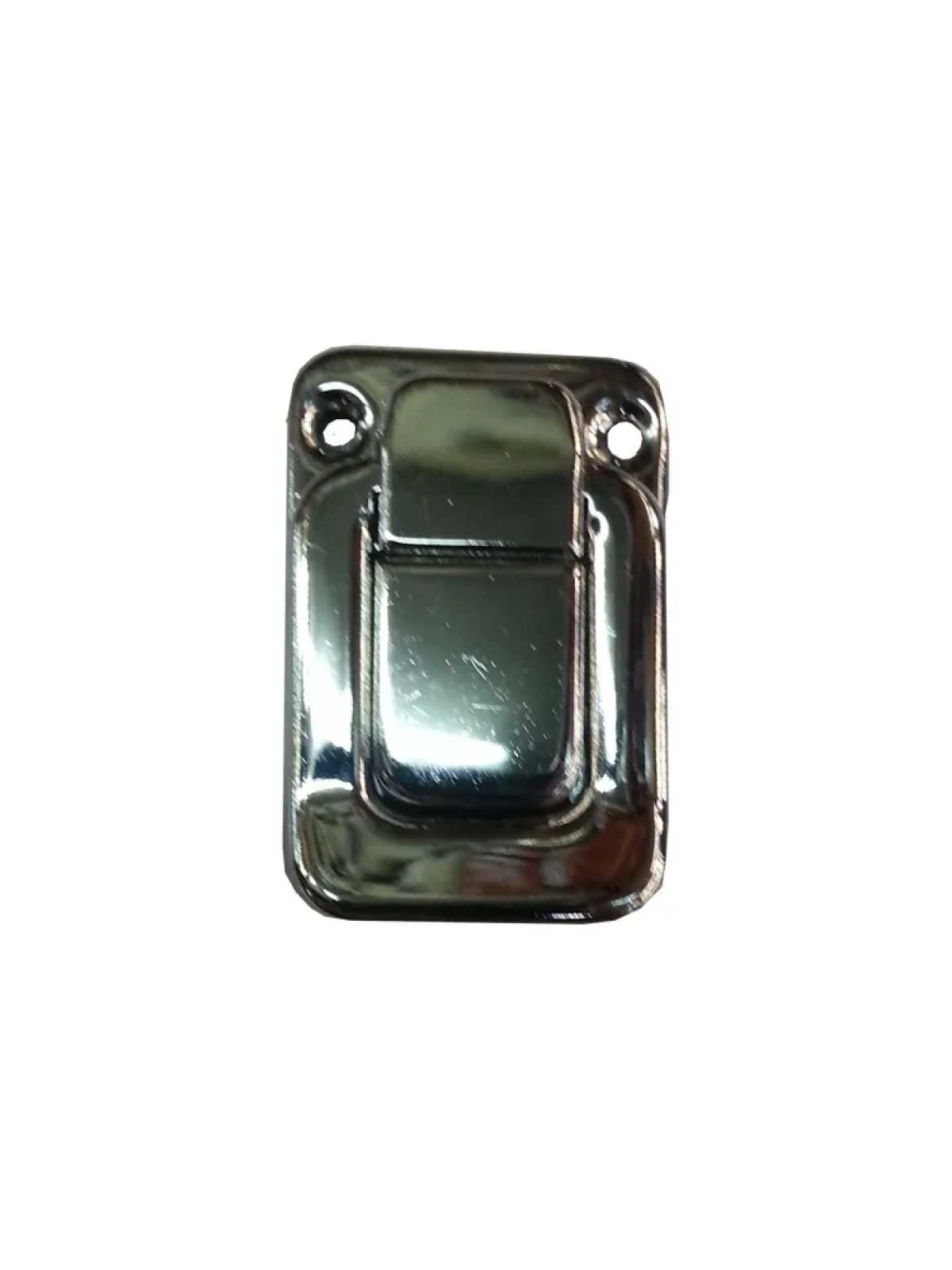 Yaylı Bavul Kilidi - 32x48mm, Nikel, 1 Adet