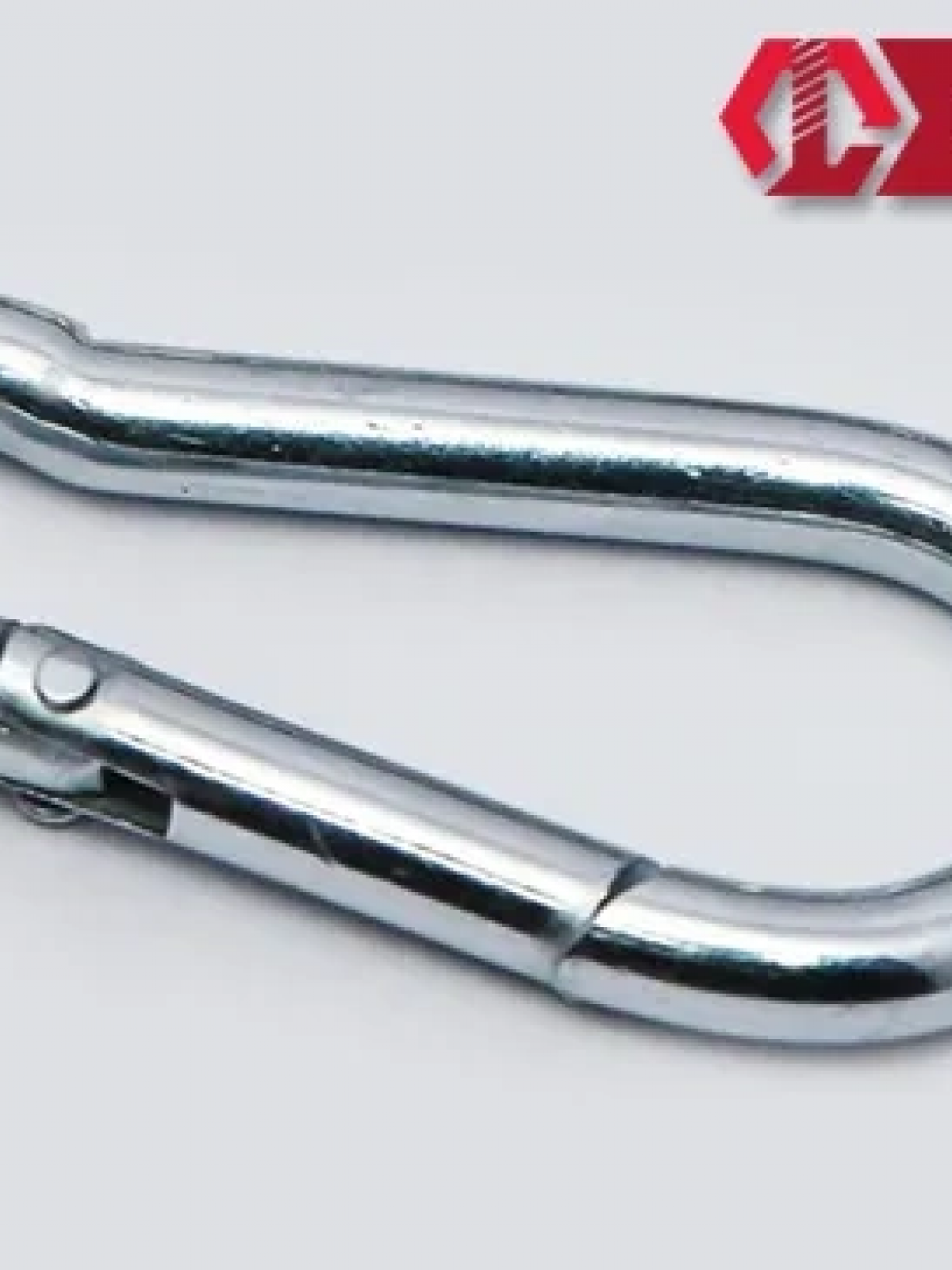 Yaylı Karabina, Çengel, Kanca 12mm - 1 Adet