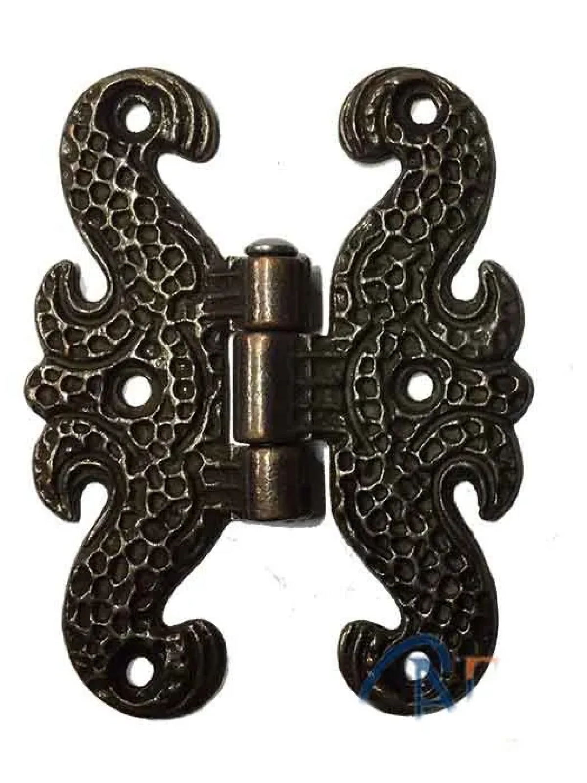 Zamak Kelebek Menteşe - Büyük, 50x67mm, Oksit, 100 Adet