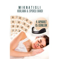 Manyetik Burun Bandı - Sporcu Burun Bandı - Horlama Önleyici Azaltıcı - 4 Farklı Boyut