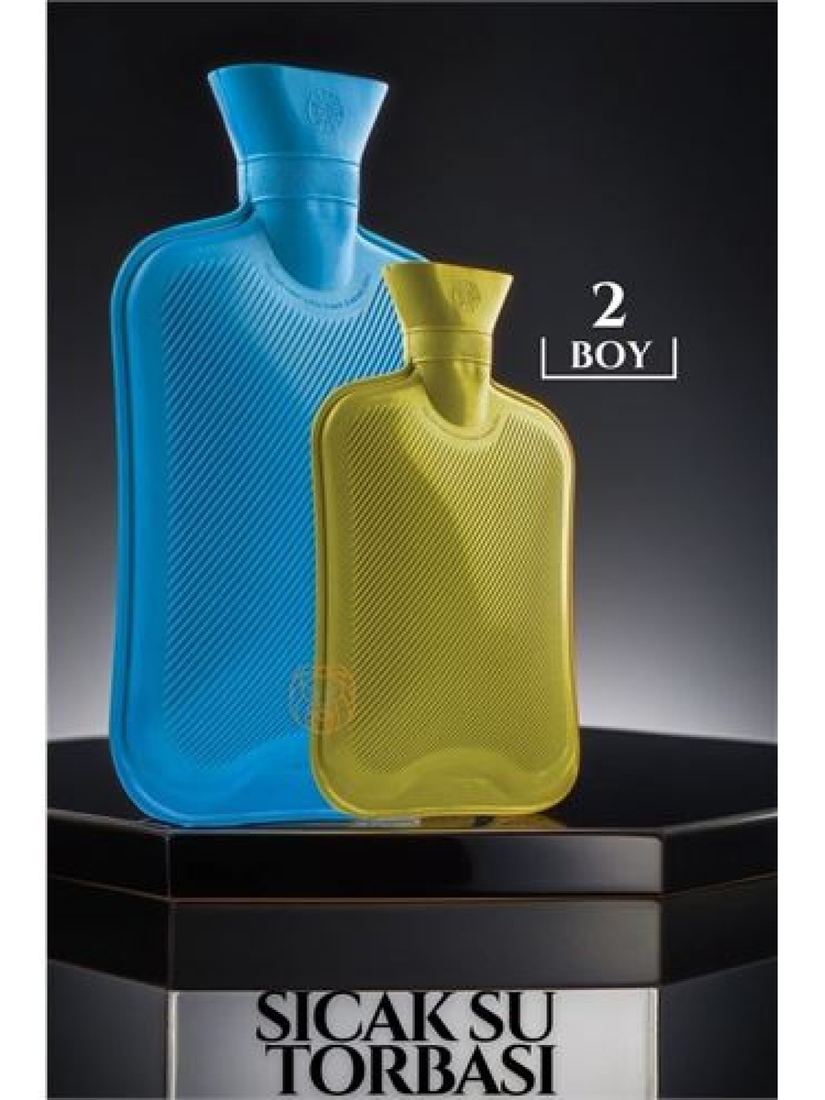 2 Boy Sıcak Su Torbası 2 li SET