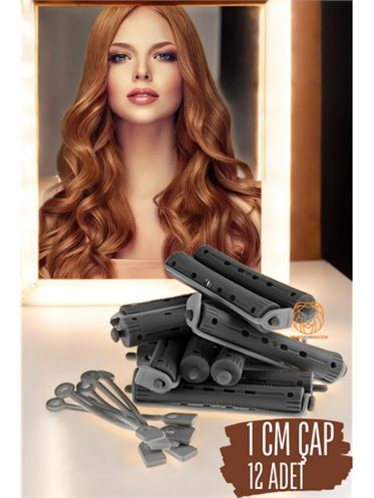 Bigudi Çubukları 1 CM 12 ADET