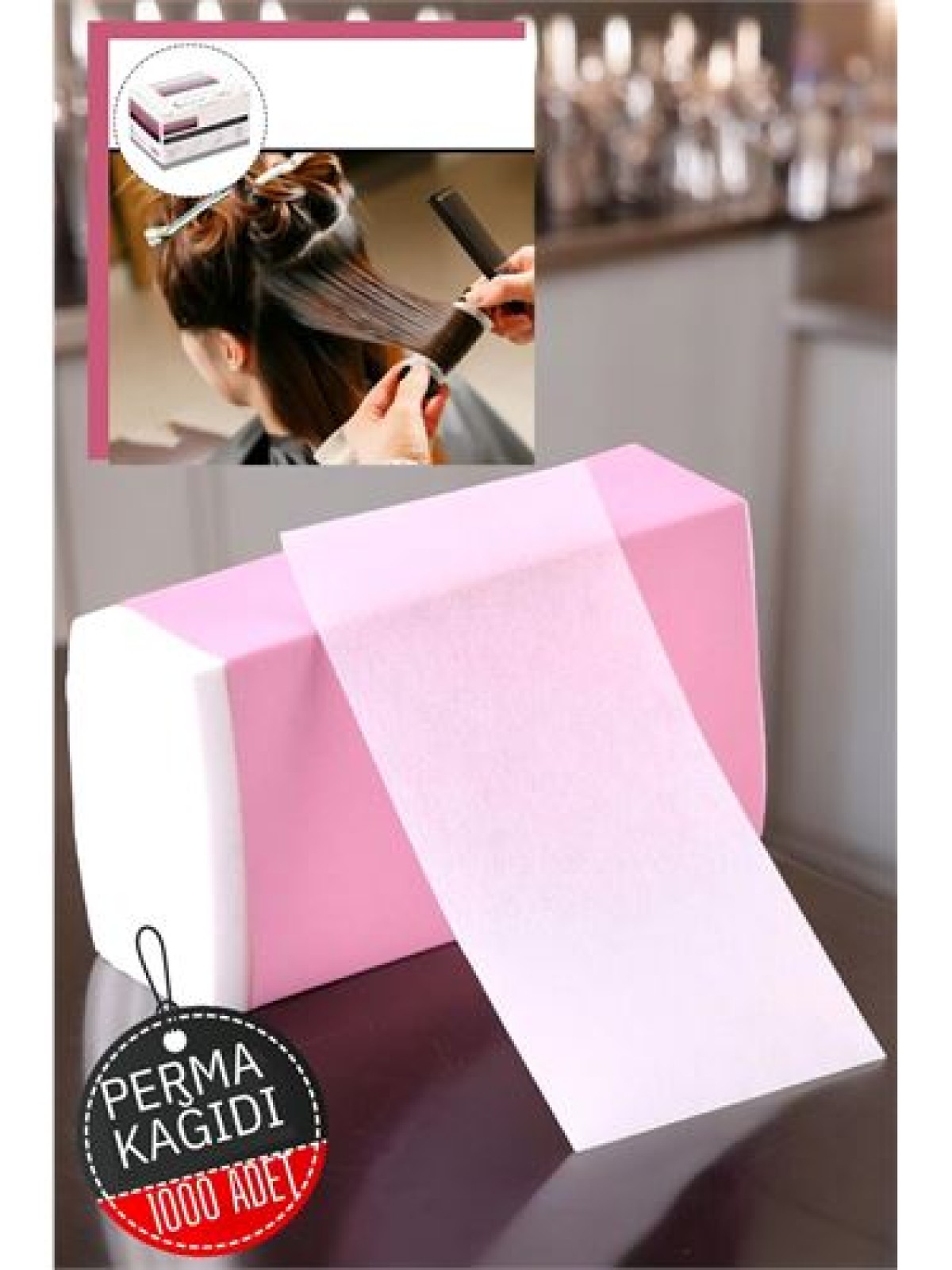 Perma Bigudi Kağıdı 1000 Adet