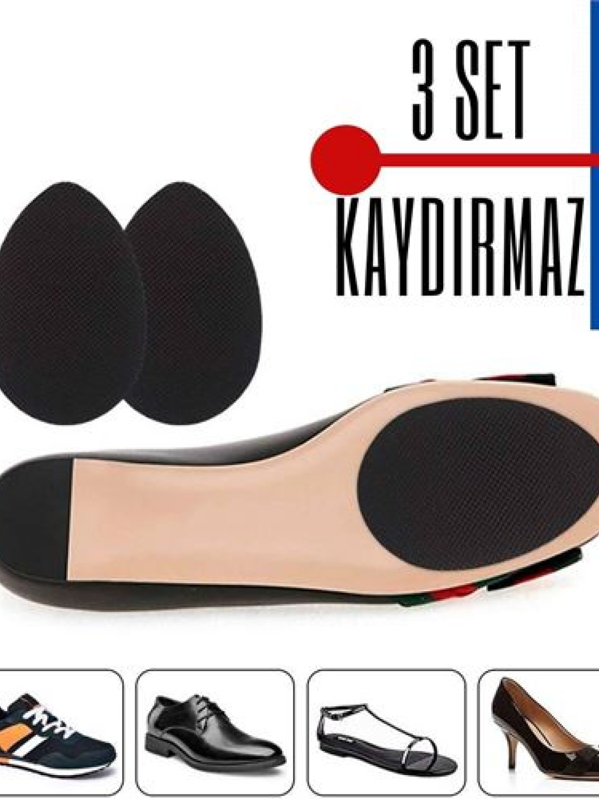 Topuklu Ayakkabı Kaydırmazı 6 ADET