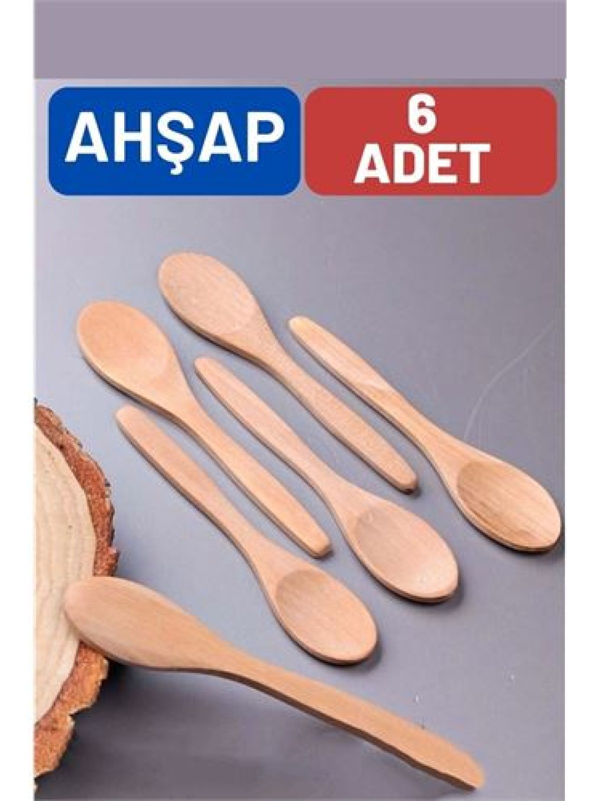 Ahşap Baharat Kaşığı Barnhard Design 6 ADET