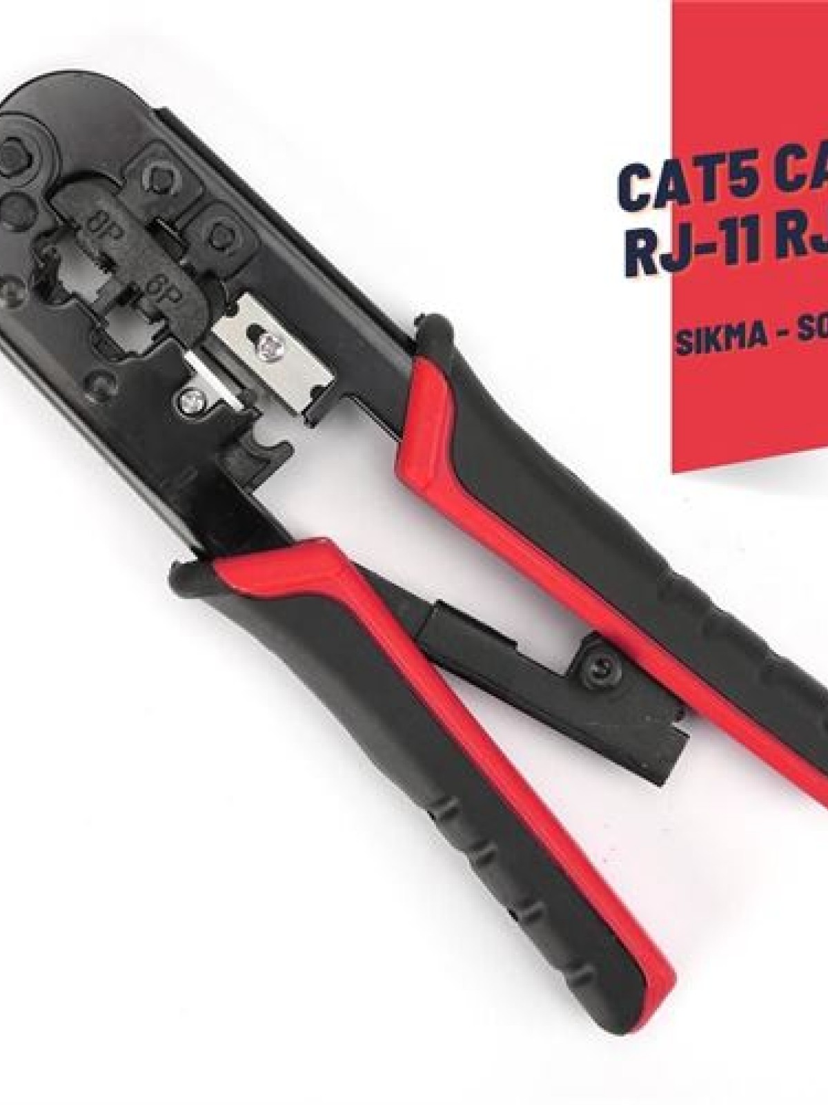 Cat5 Cat6 RJ-11 RJ-45 Kablo Sıkma ve Soyma Pensesi