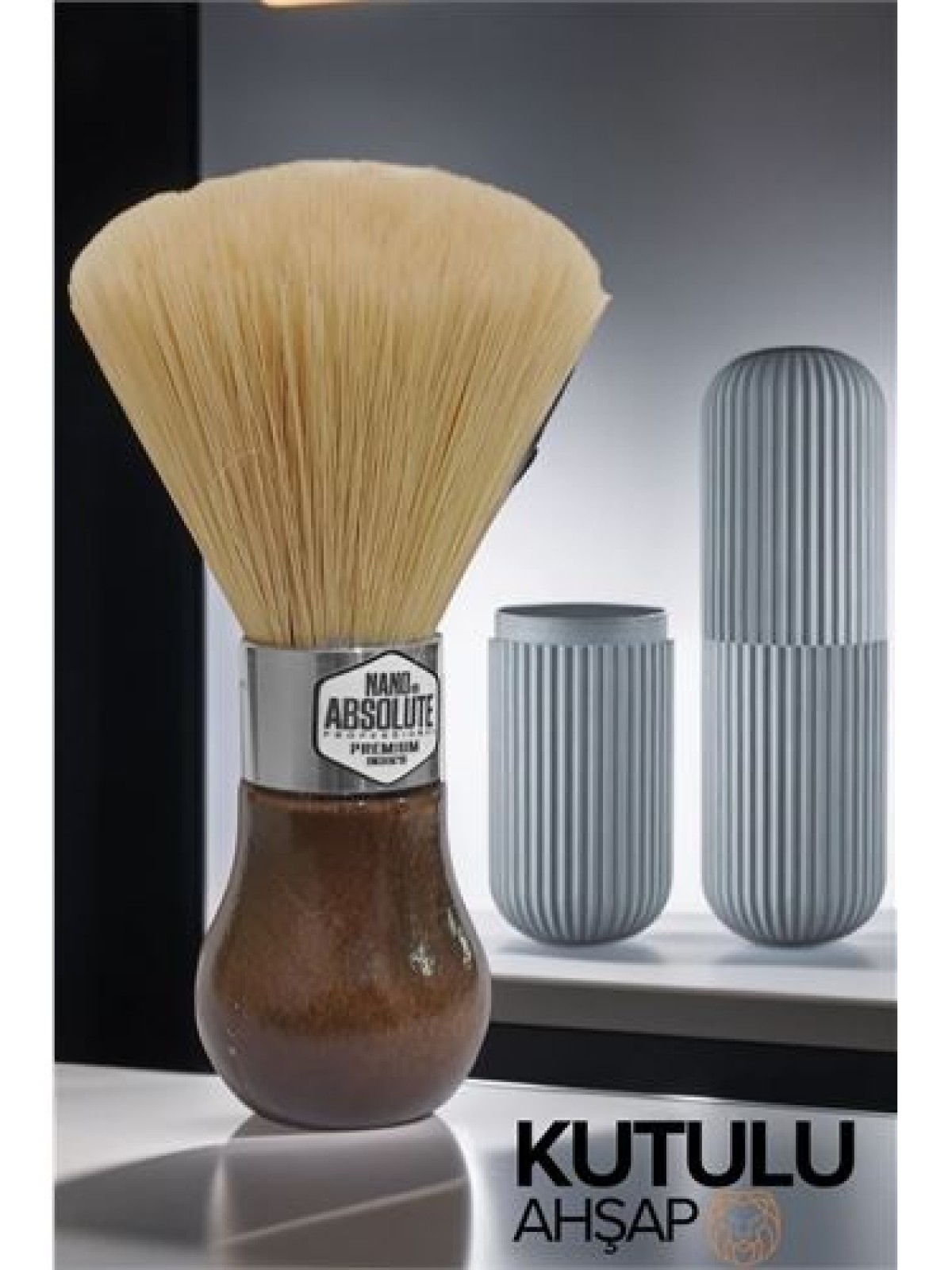 Iglesias Kutulu El Yapımı Tıraş Fırçası