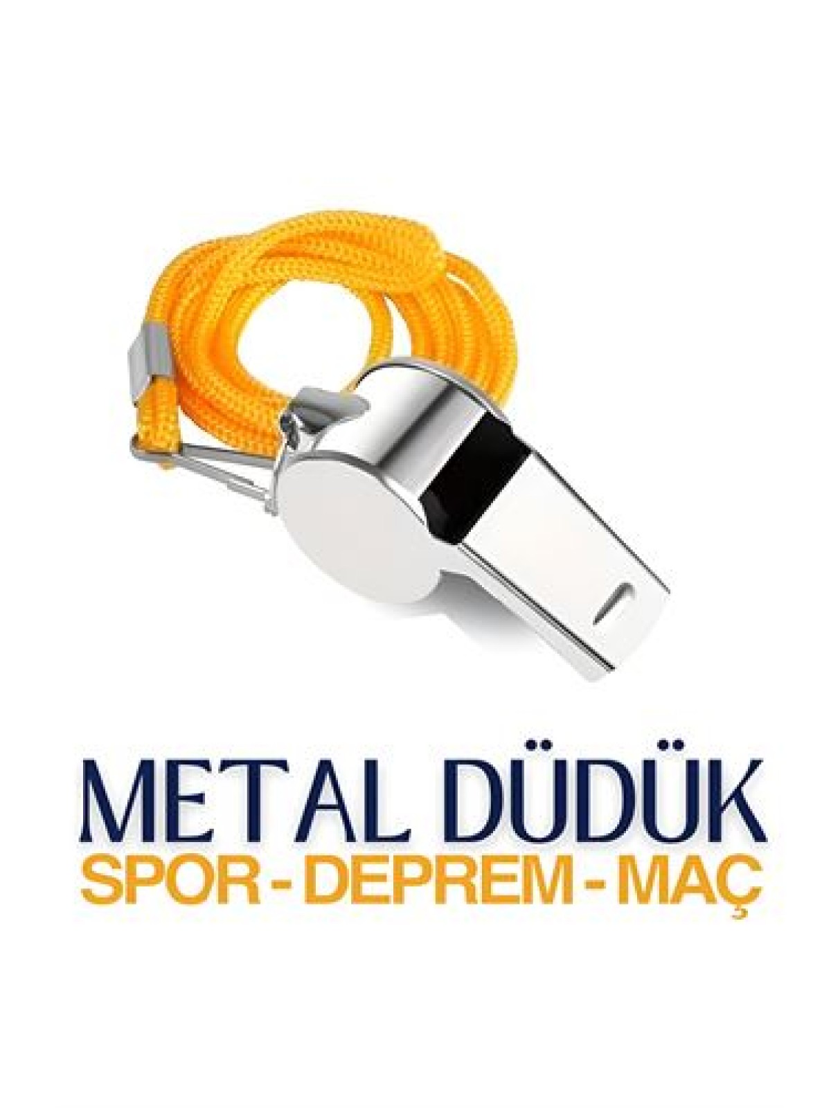 ModaCar Metal Spor ve Deprem Düdüğü Sigefriedo Design