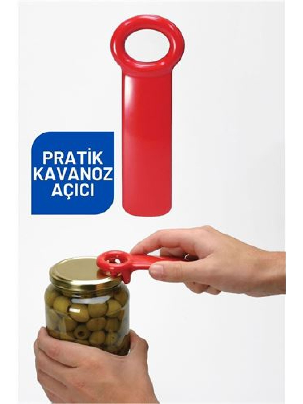 Kavanoz Açacağı Konserve Açacağı -Vakumlu Kapak Açma Aparatı