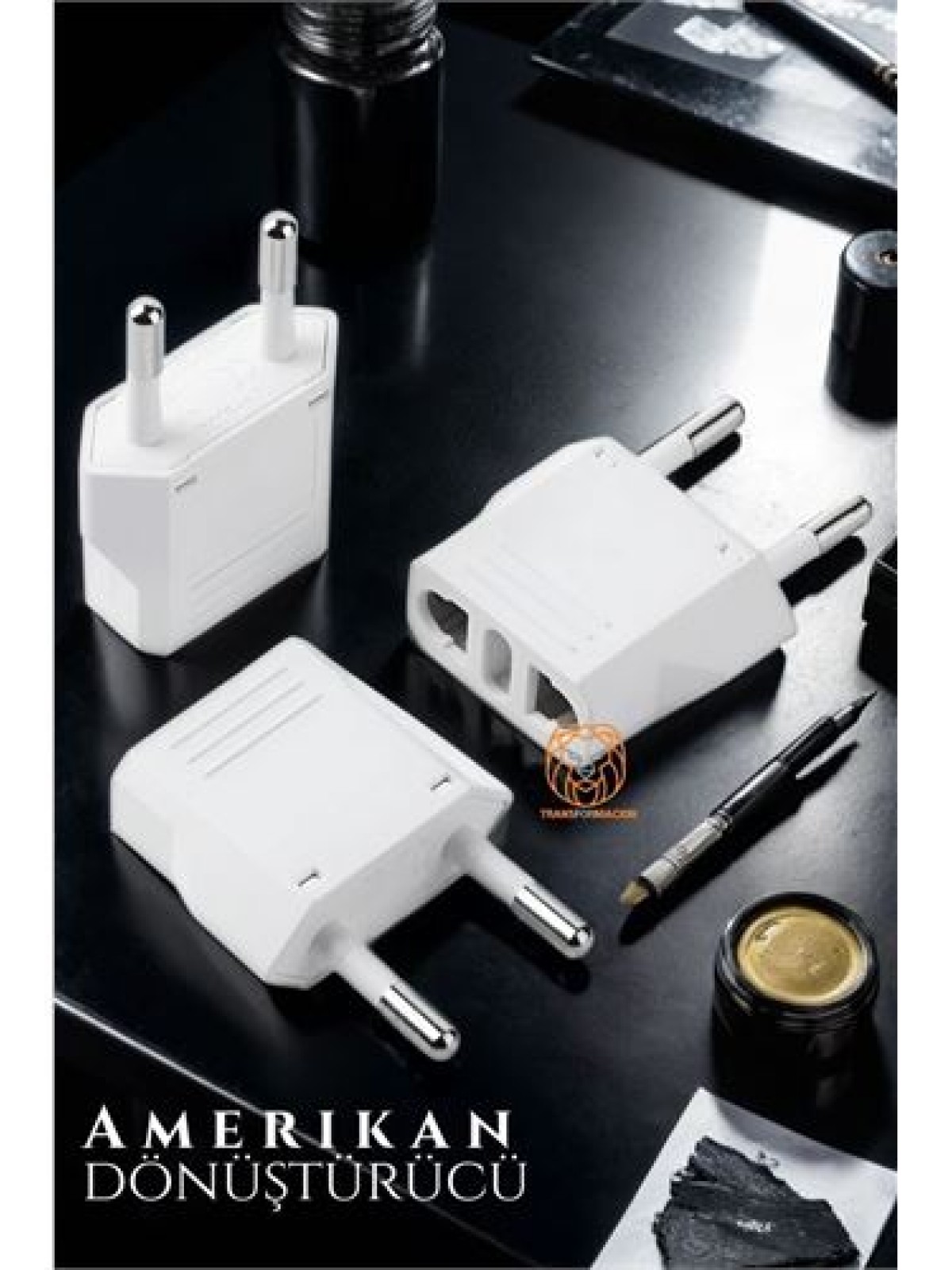 Amerikan Fişi Dönüştürücü Priz Adaptörü