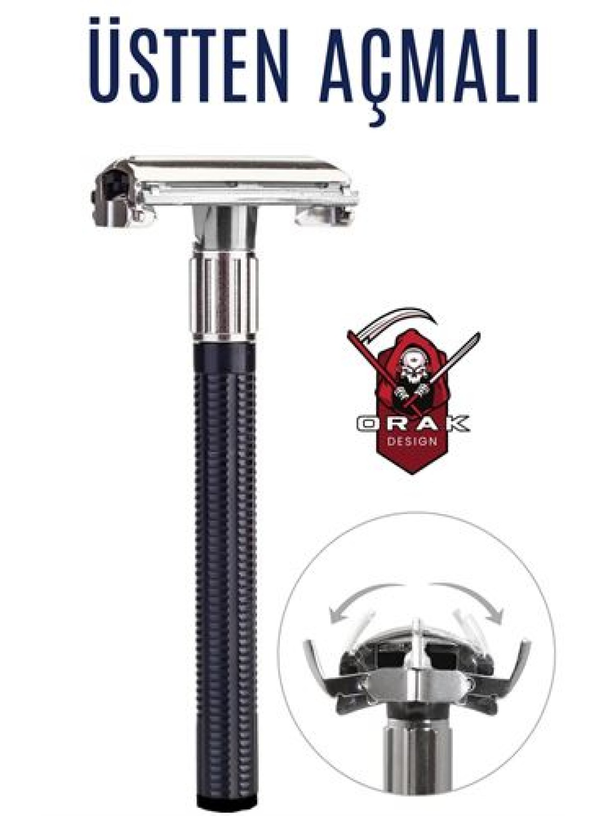 Manuel Tıraş Makinesi 2 Taraflı Orak Design