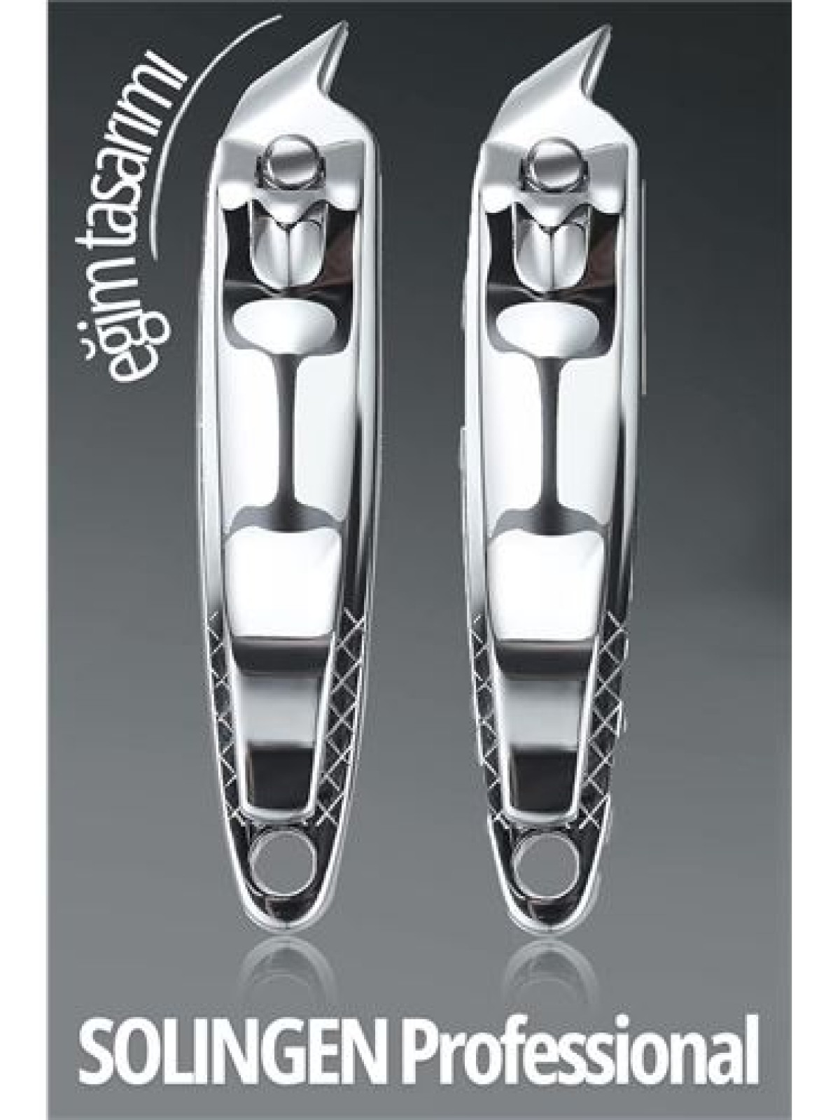 ModaCar Eğimli Tırnak Makası 2 li Set Solingen Profesyonel