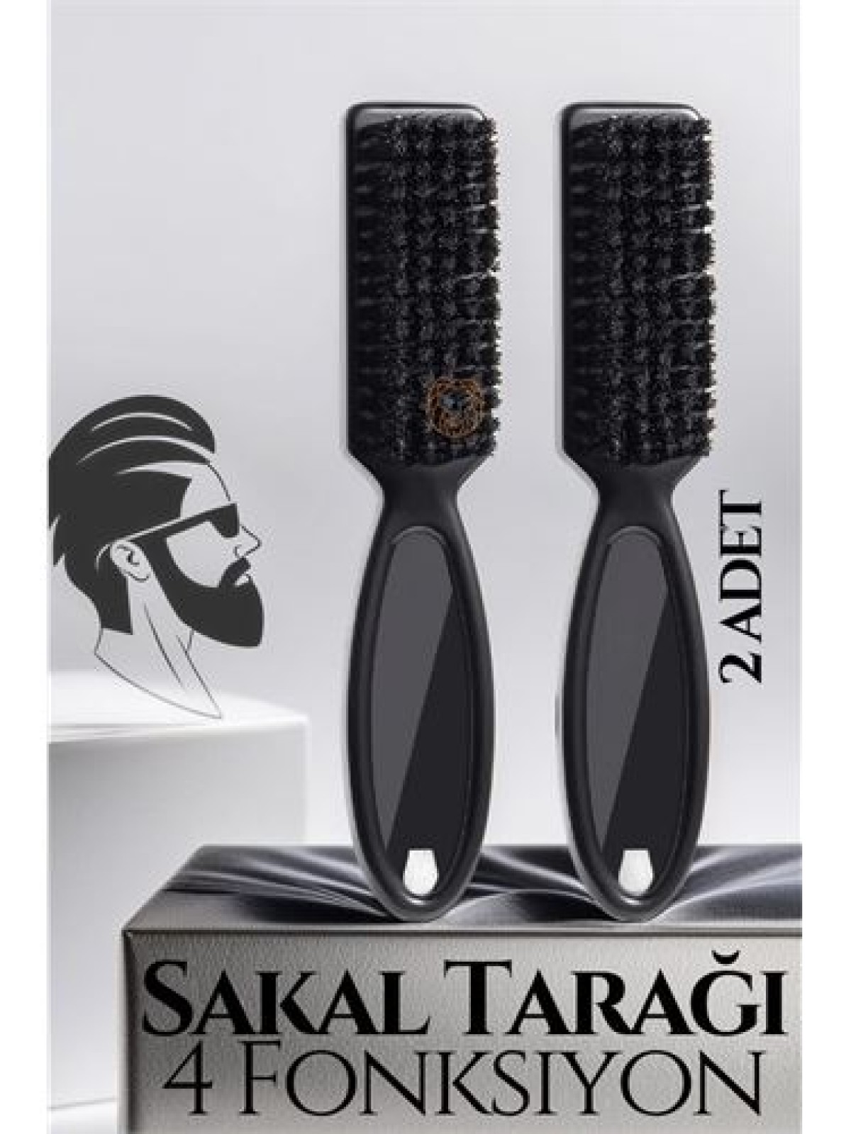 Sakal Tarama Fırçası 2 Lİ SET Absolute Professional