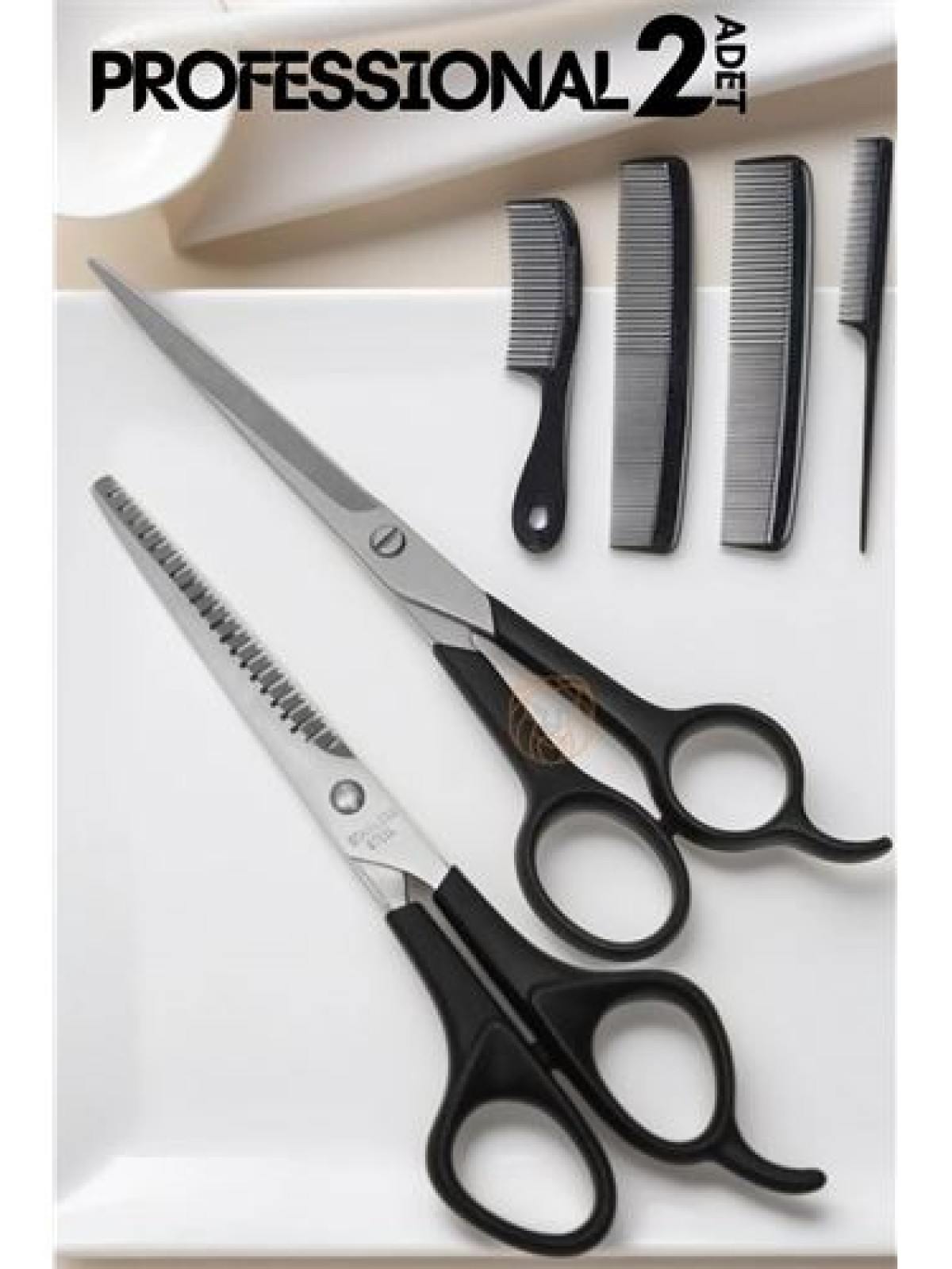 Berber Makas Ara Makas Seti Profesyonel 6.5 inç Çelik