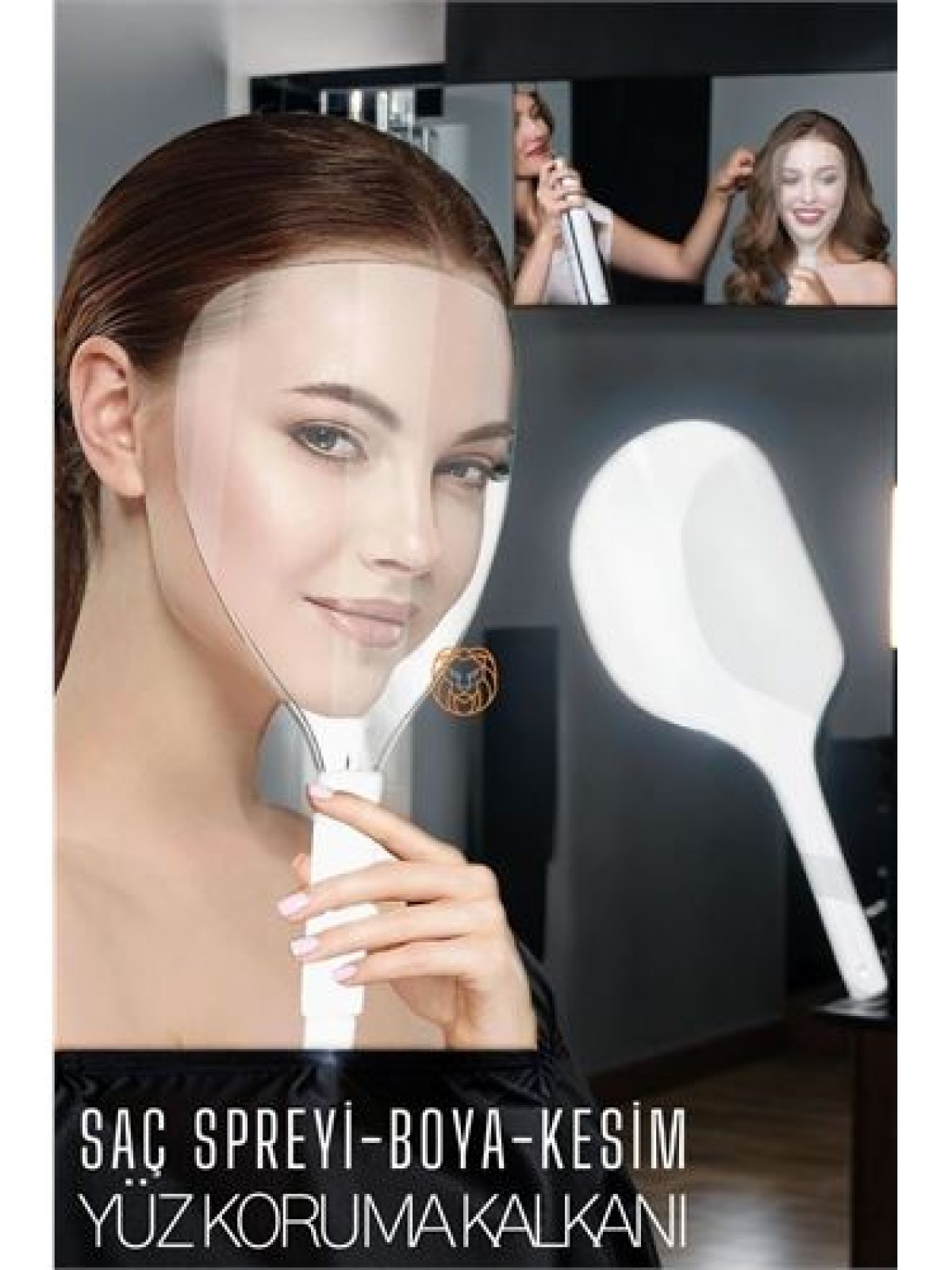 Saç Spreyi Yüz Koruma Kalkanı