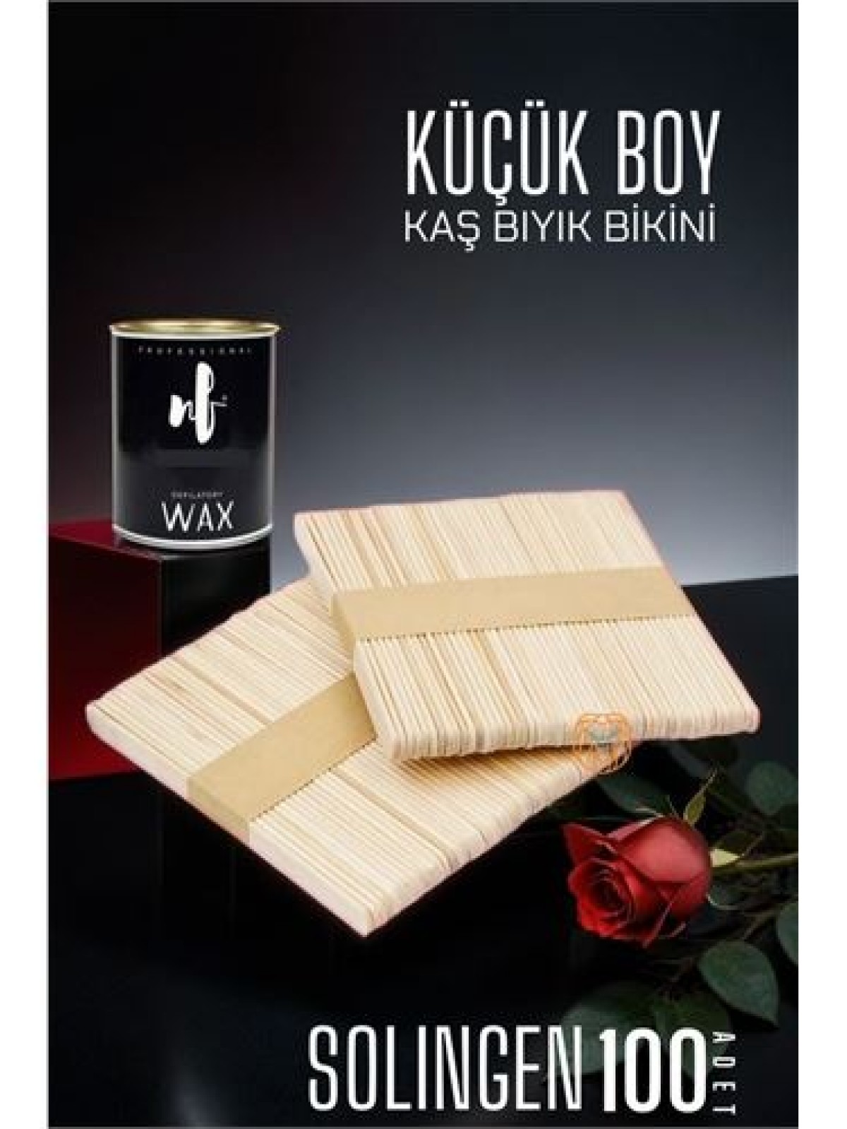 Ağda Spatulası Solingen Küçük Boy 100 ADET