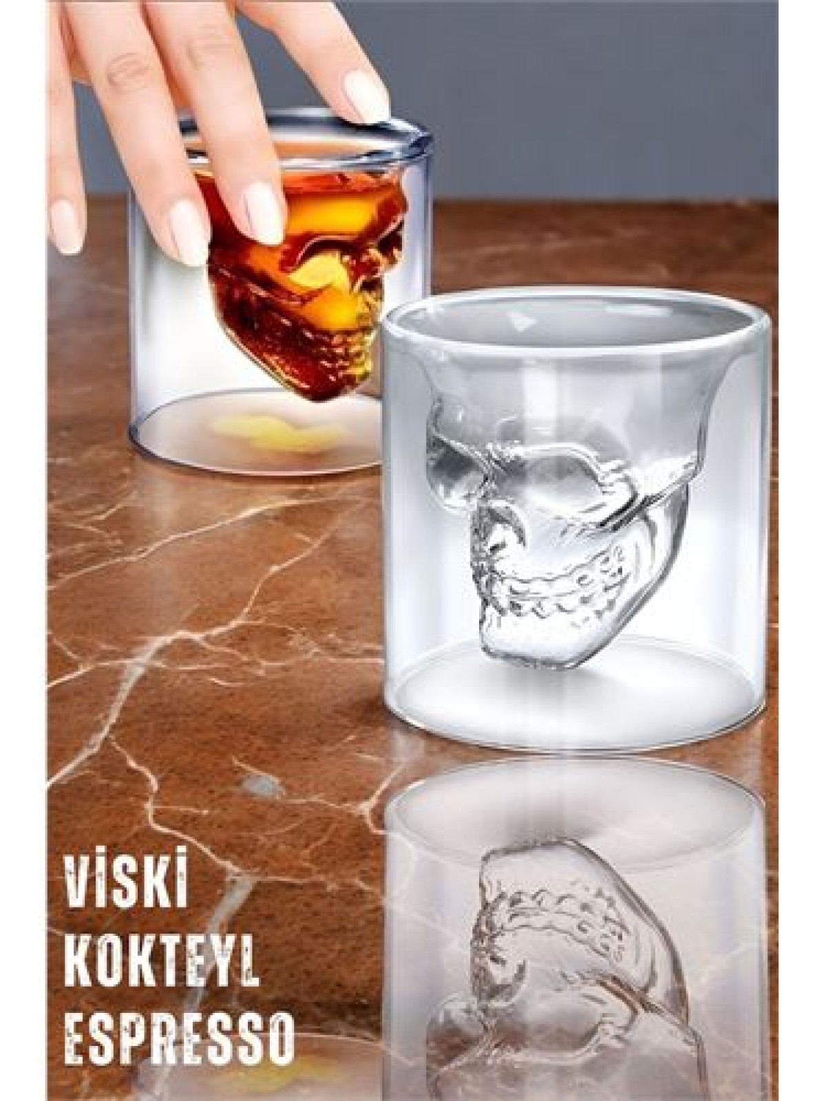 Shot Bardağı Viski Kokteyl Espresso