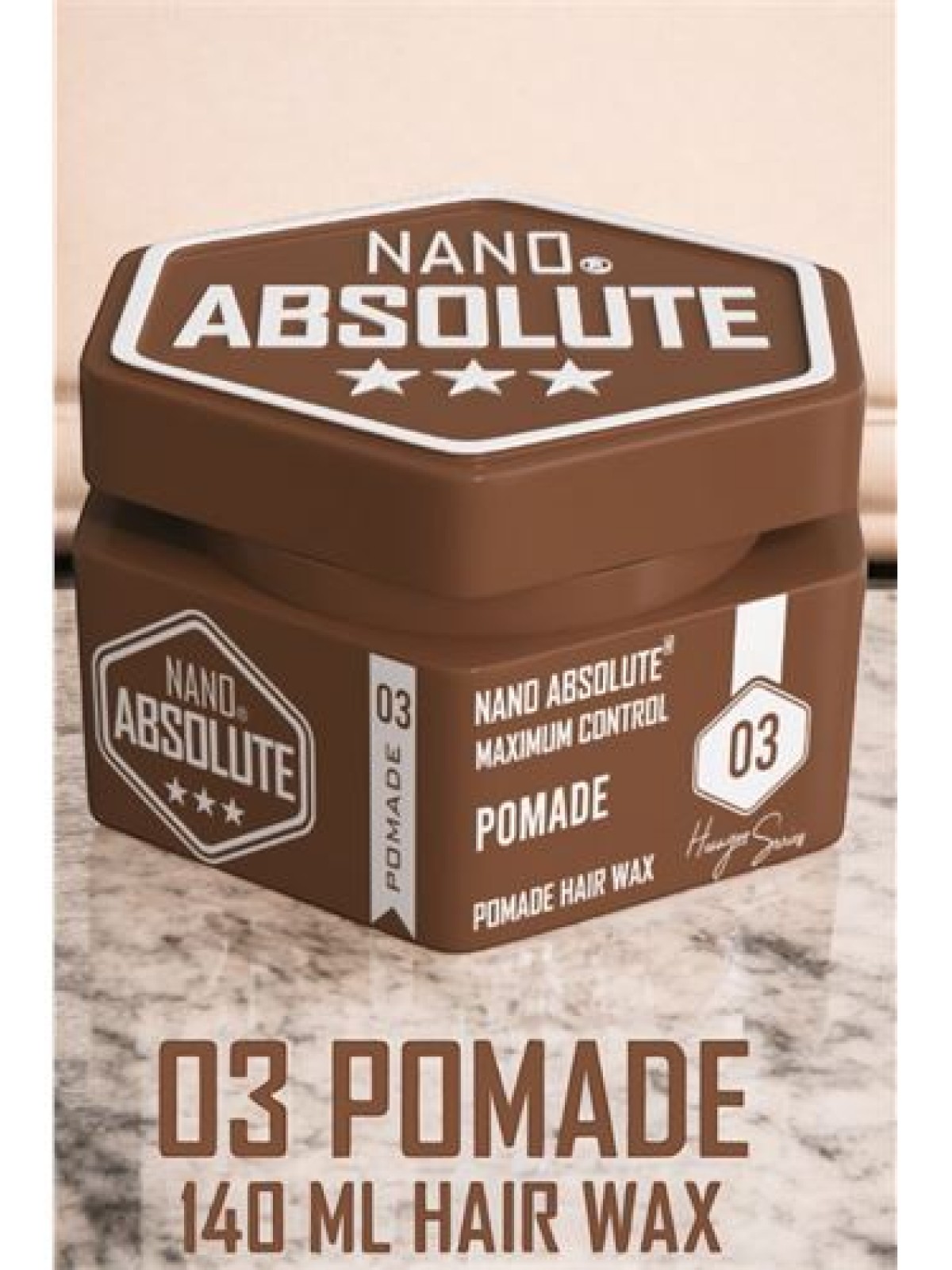 Saç Wax Pomade Wax Zor Şekle Giren Saçlar ve Parlak Absolute Professional