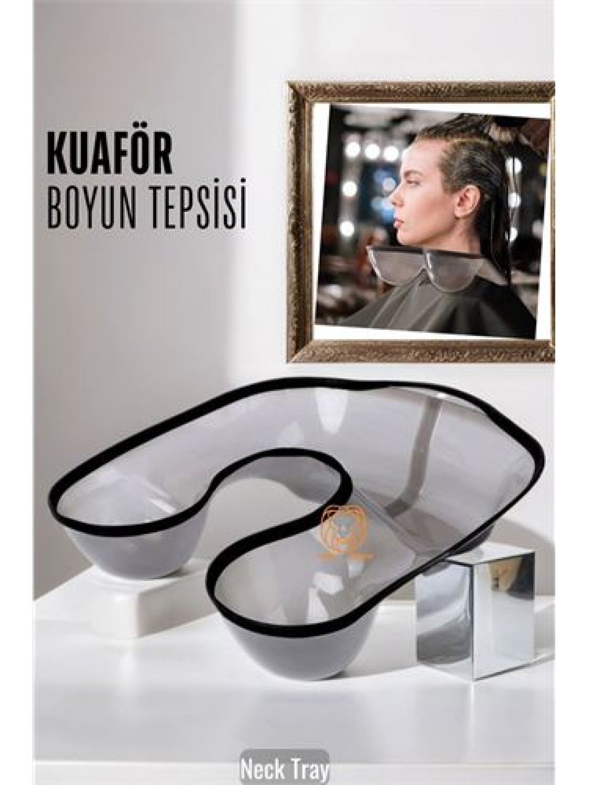 Kuaför Boyun Tepsisi Perma Boya Giysi Koruyucu