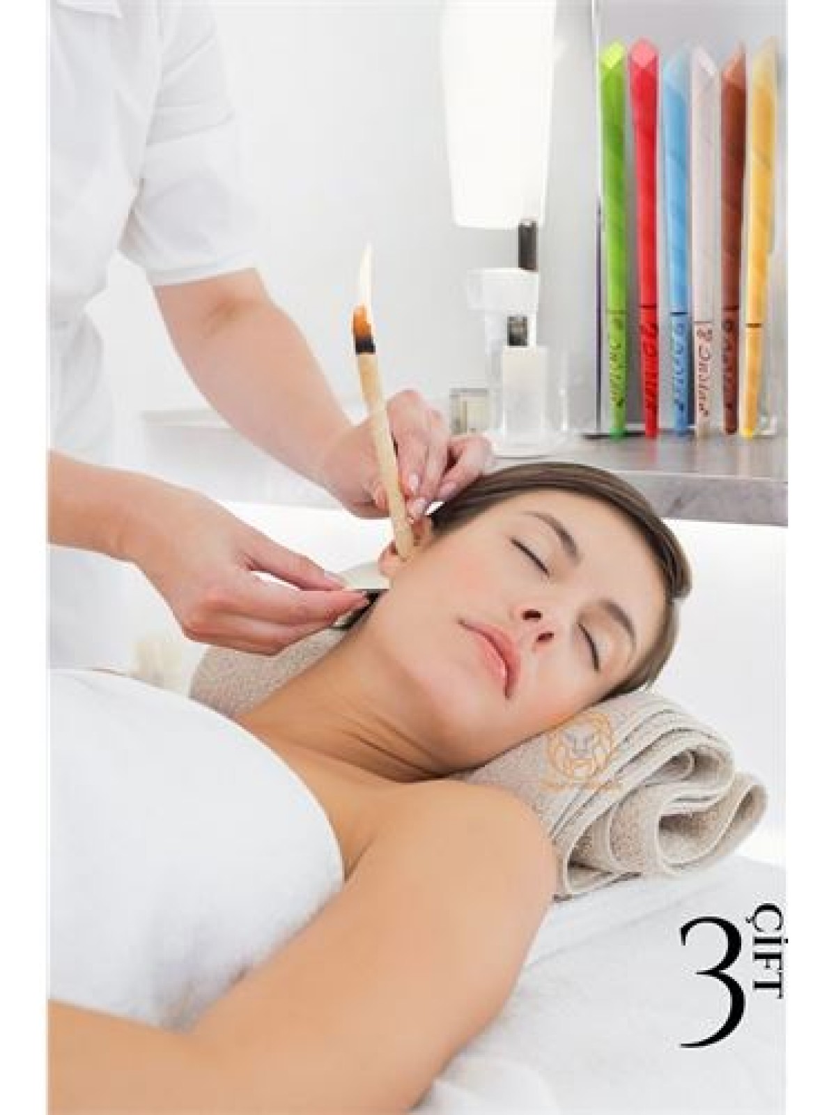 Kulak Temizlik Mumu 3 ÇİFT Liza Bataieva Design