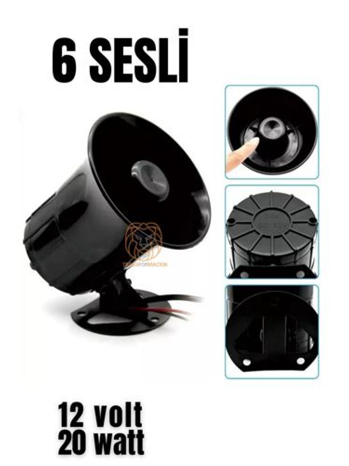 Alarm Sireni 6 Değişik Sesli