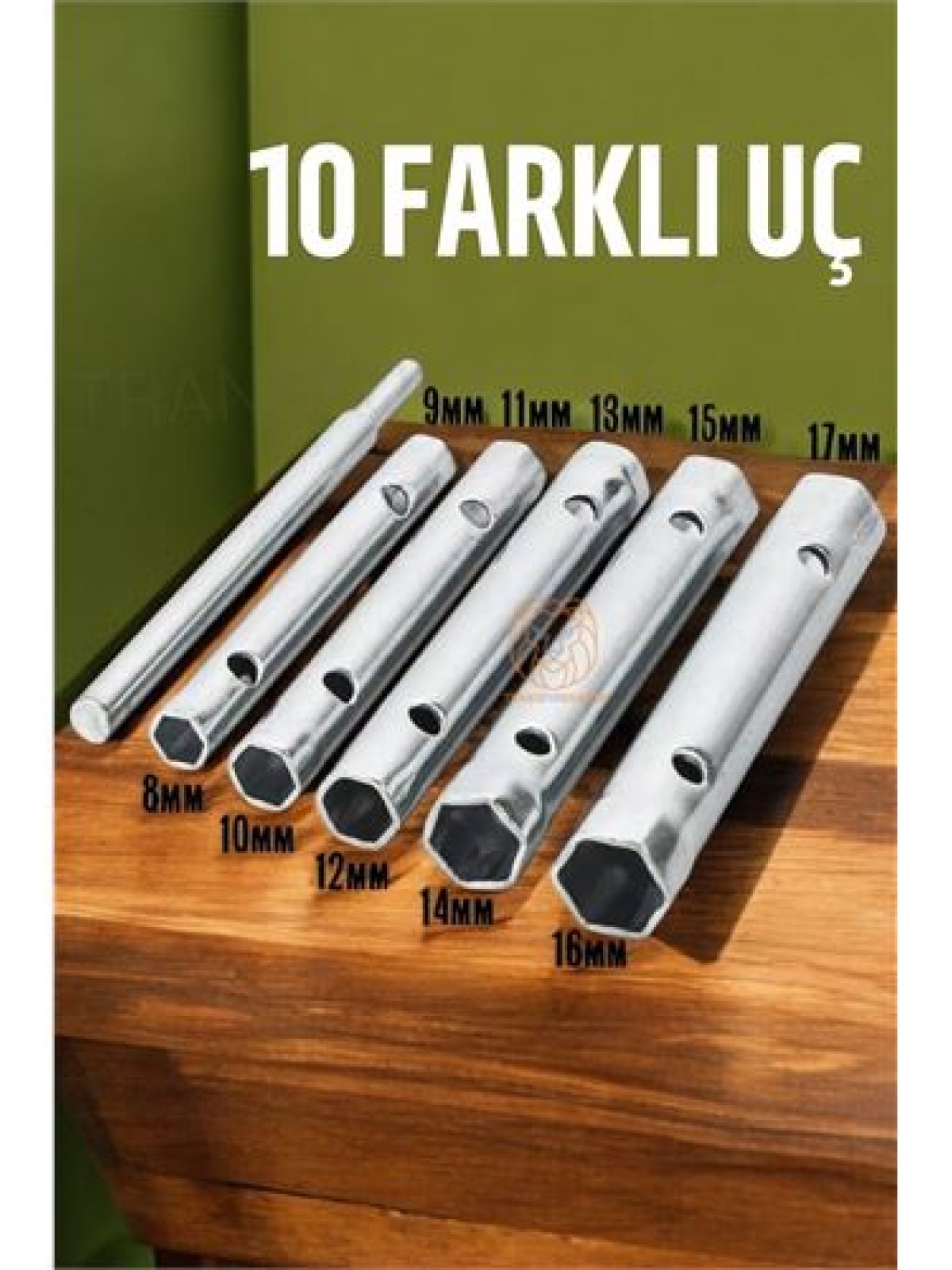 Tork Lokma Seti Boru Kovan Tip Anahtar Seti Buji Anahtarı