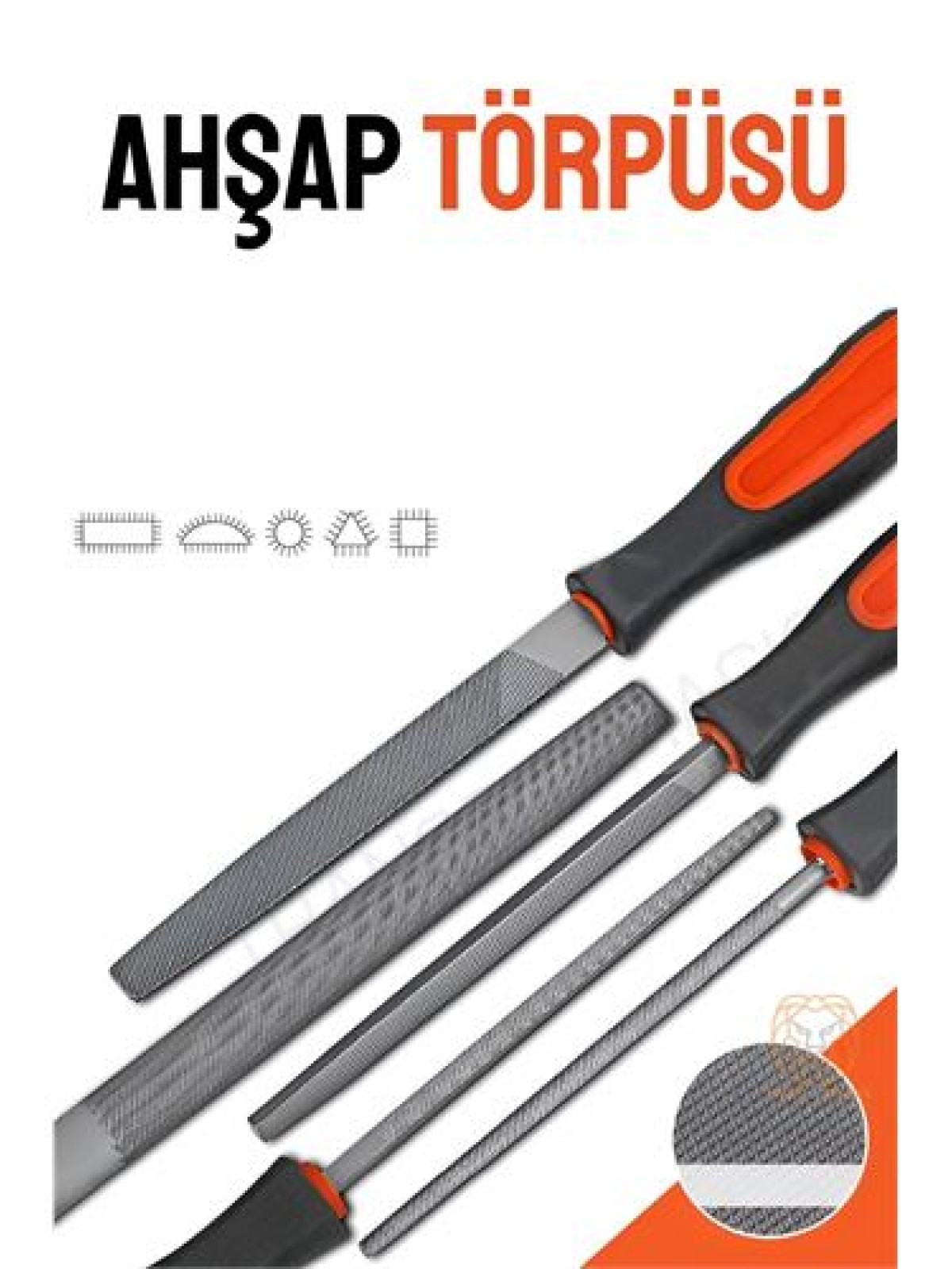 Ahşap Törpüsü 5 Model Ahşap Törpü Seti