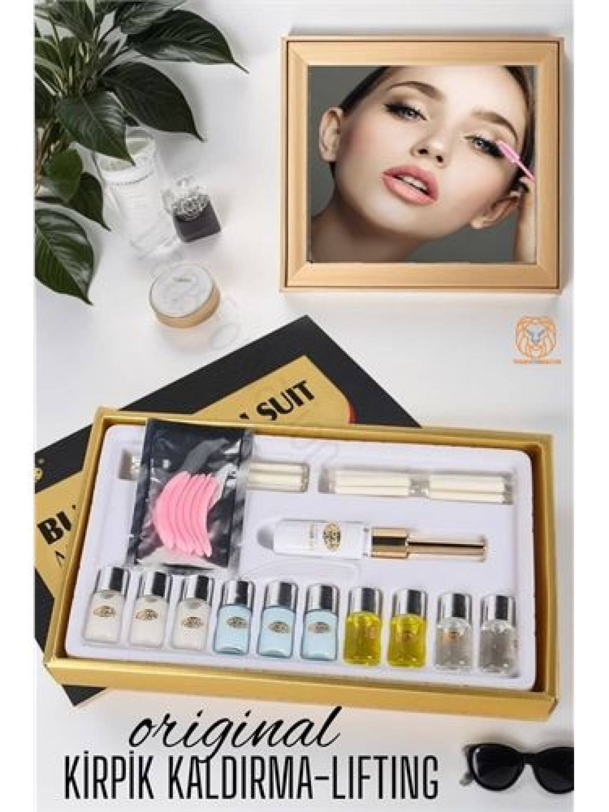 90 Kullanım Kirpik Perma Lifting Kaldırma Seti