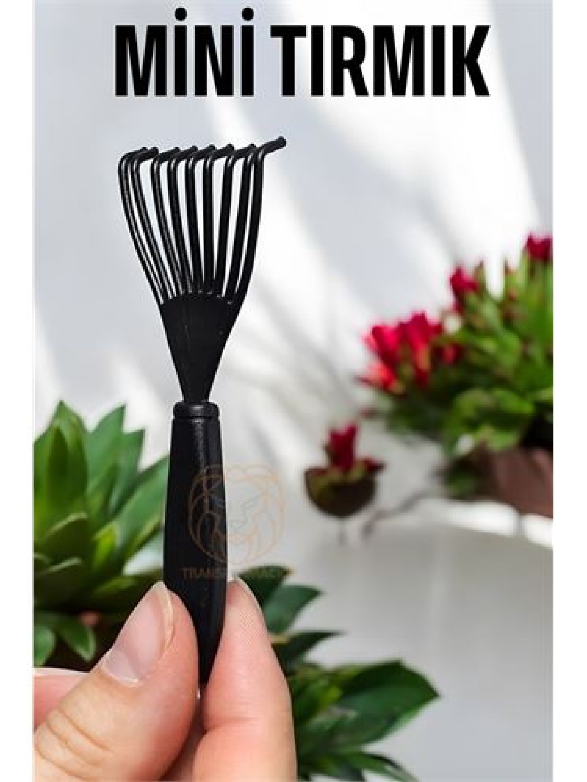 Çiçek Toprağı Temizleme Tırmığı Mini Tırmık