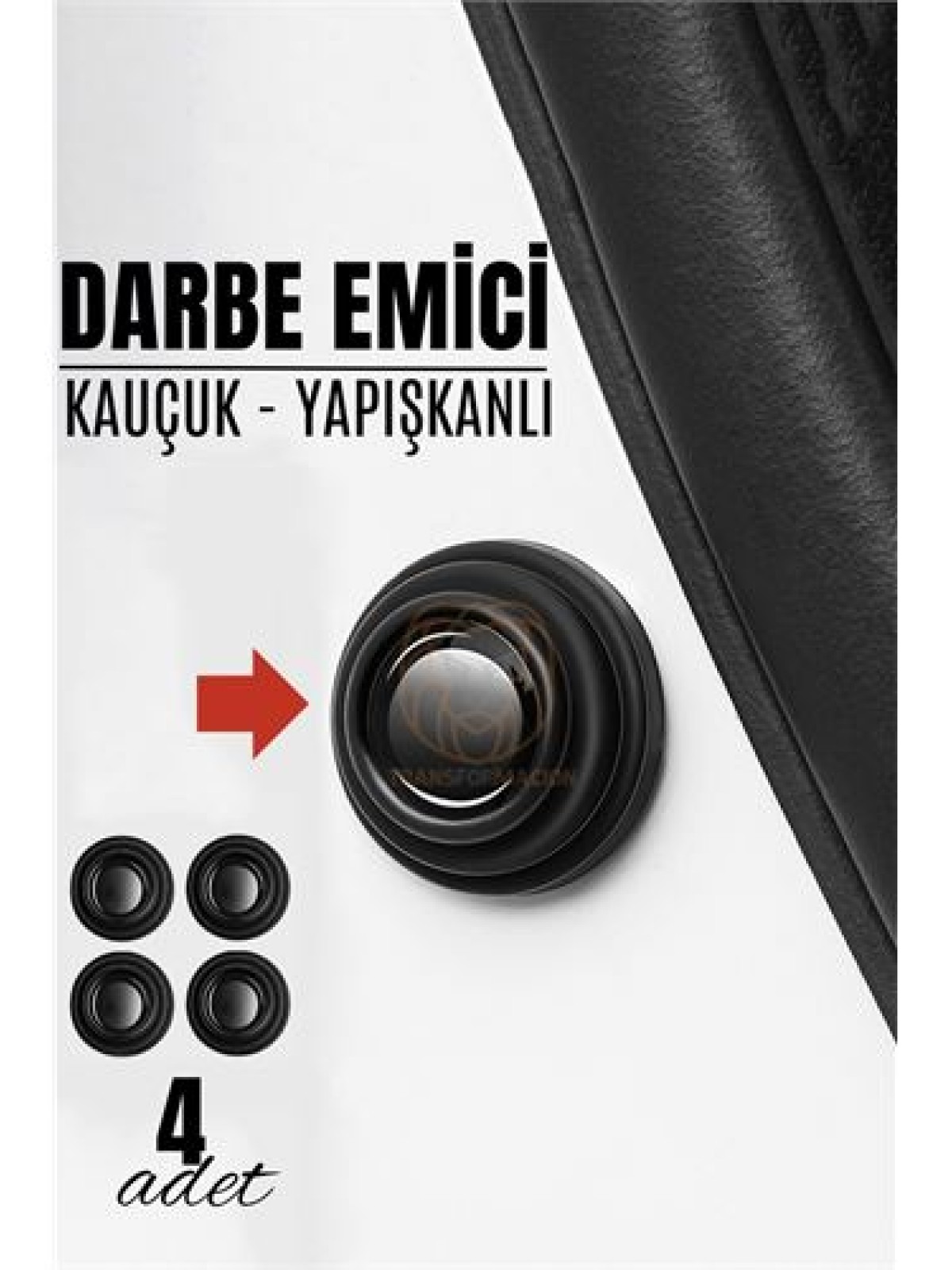 Kapı Bagaj Kaput Ses Darbe Emici Kauçuk Conta 4 ADET