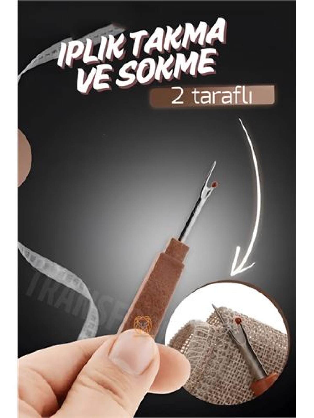 Dikiş Sökme ve İğne İplik Takma Aparatı