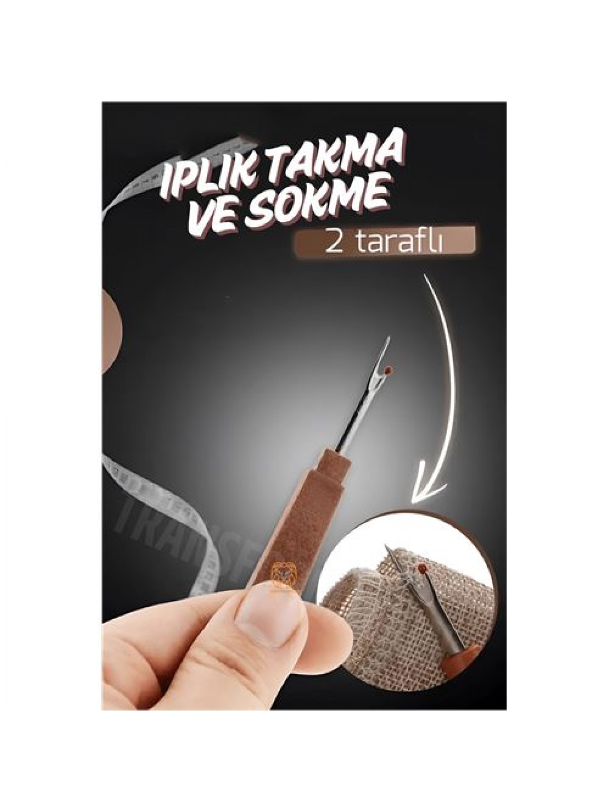 Dikiş Sökme ve İğne İplik Takma Aparatı