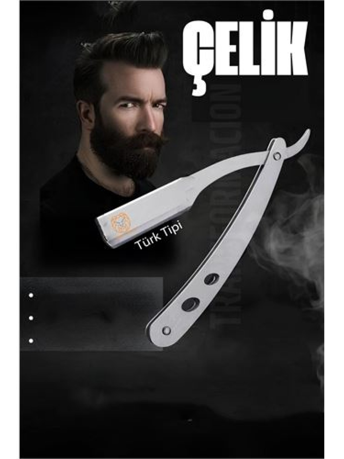 Paslanmaz Çelik Ustura Türk Modeli