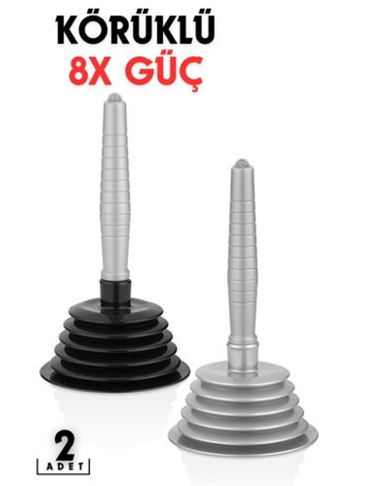 Körüklü Lavabo Açıcı Pompa 2 ADET ProGrade Design