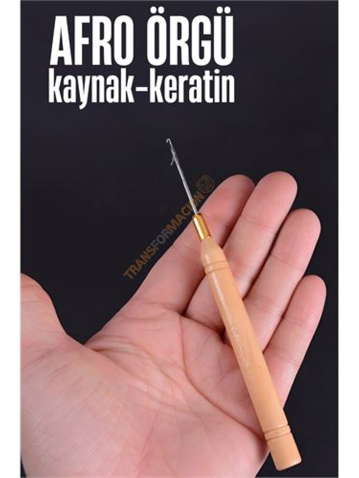 Afro Örgü İğnesi Saç Kaynak Keratin Tığı