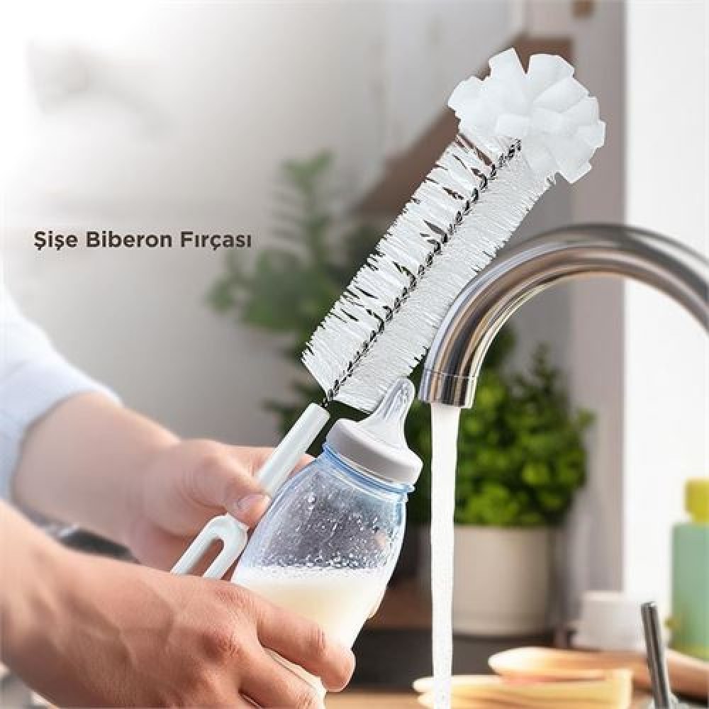 Premium Lüks Şişe ve Biberon Fırçası - Ultra Dayanıklı Profesyonel Temizlik & Kristal Parlaklık