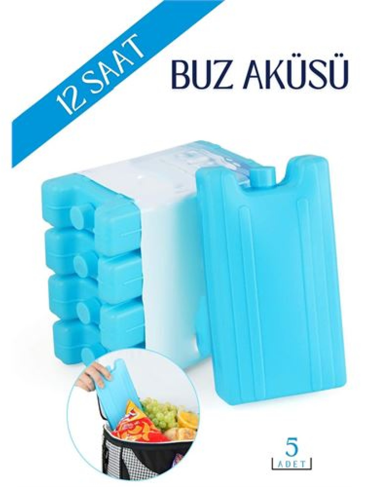 Buz Aküsü Buz Kasedi 5 ADET