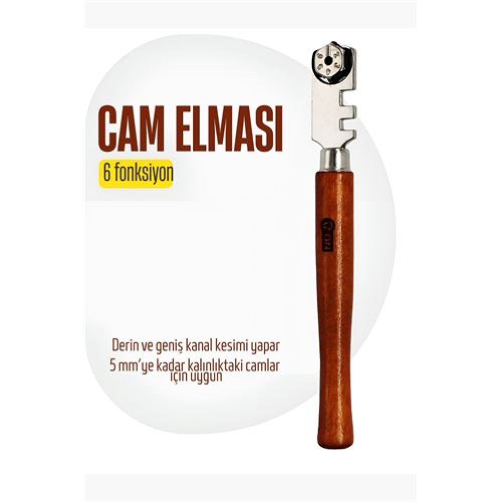 Elmas Cam Kesici - Kalem Tipi Cam Kesici Cam Kesme Elması