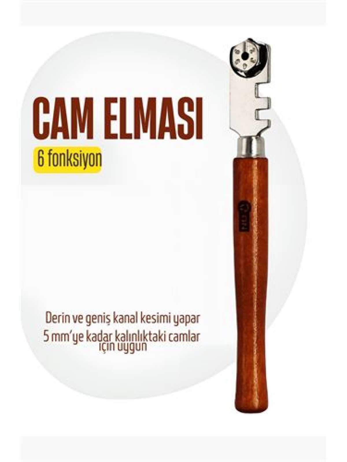 Elmas Cam Kesici - Kalem Tipi Cam Kesici Cam Kesme Elması