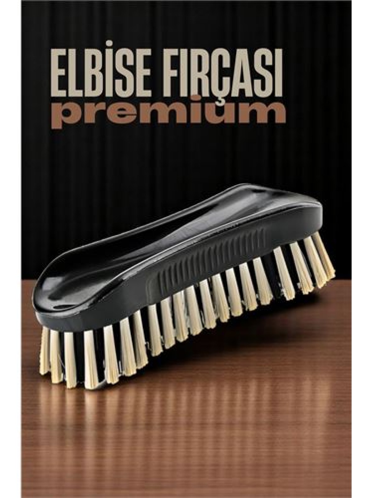 Sert Kıllı Elbise Fırçası - Pantolon Paça Fırçası -  Ayakkabı Bot Süet Nubuk Fırçası