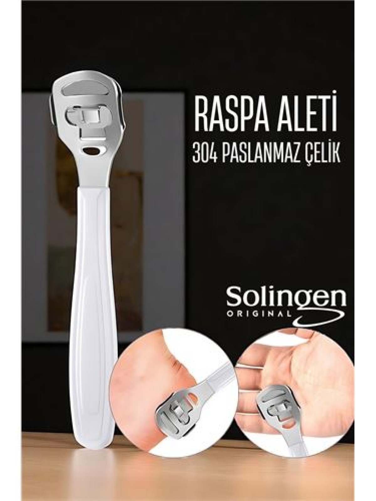 Ayak Taban Nasır Raspa Solingen Profesyonel