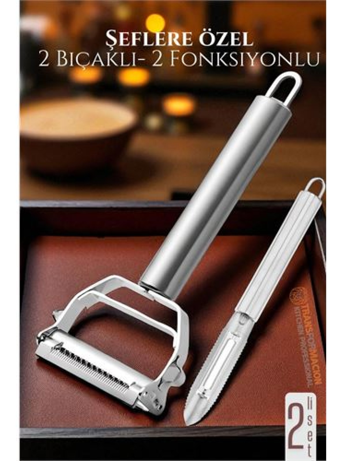 Soyacak - Sebze Soayacağı - Oyacak Soyacak Seti Dilimele Kazıma Profesyonel