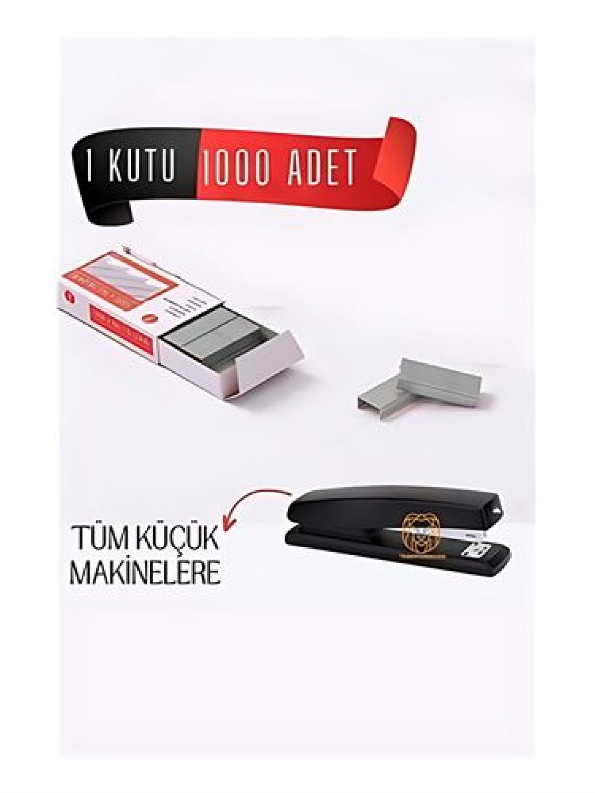 1 Kutu 1.000 Adet Küçük Zımba Teli