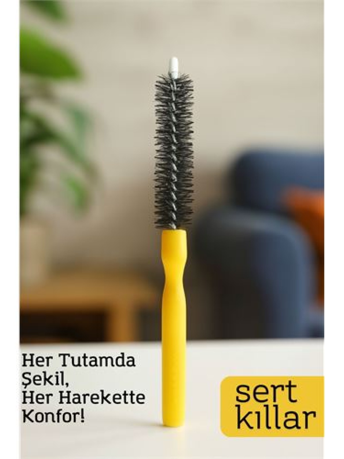 Yuvarlak Saç Şekillendirme Fırçası – 22 cm x 2.8 cm | 2.5 mm Derinlik | Hacim ve Kontrol İçin