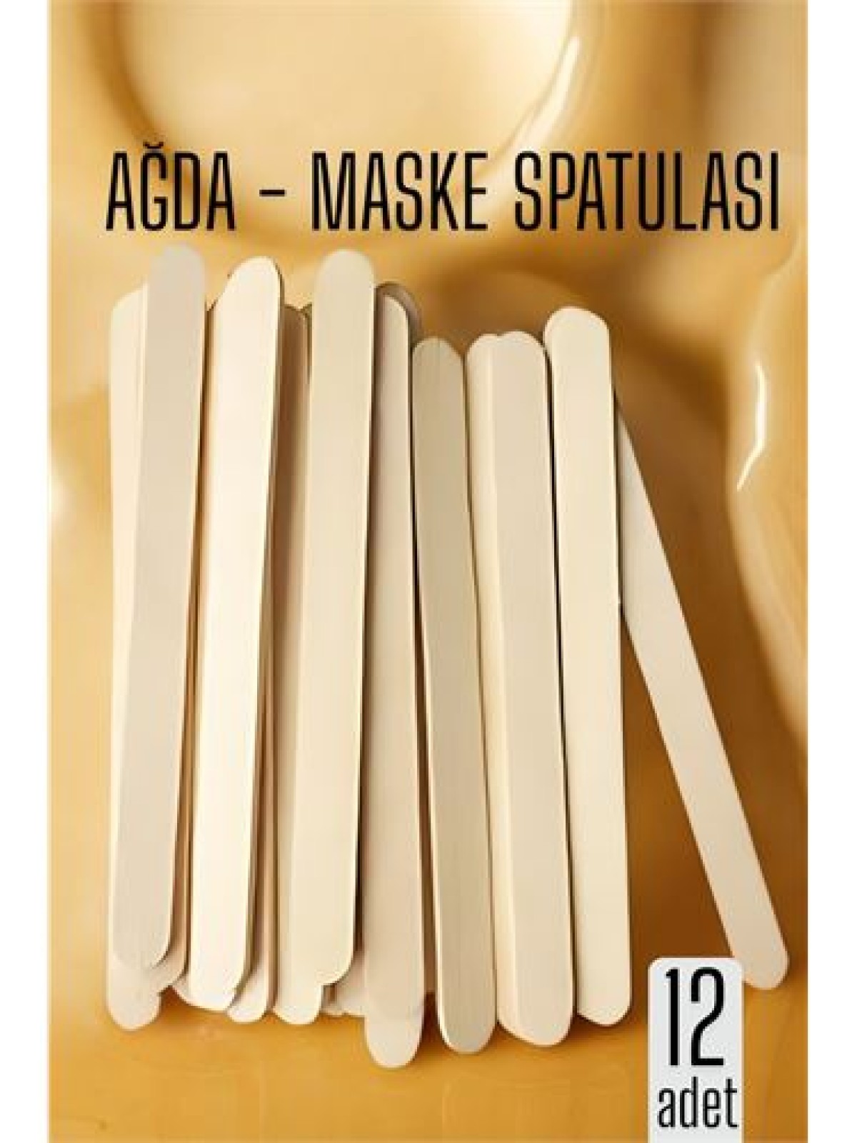 Ağda Spatulası Küçük Boy 12 ADET