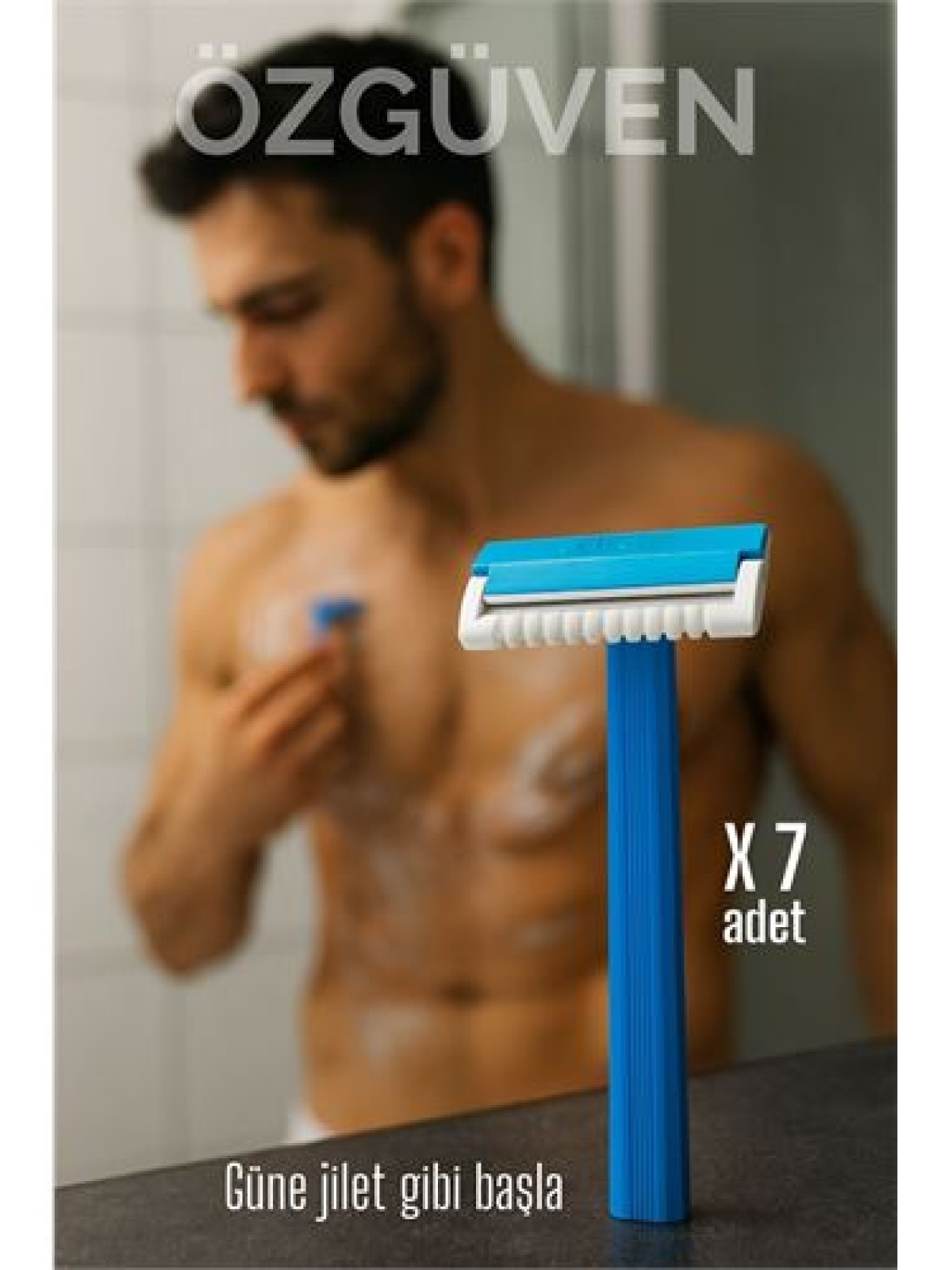 Banyo Jileti Unisex 7'li Paket
