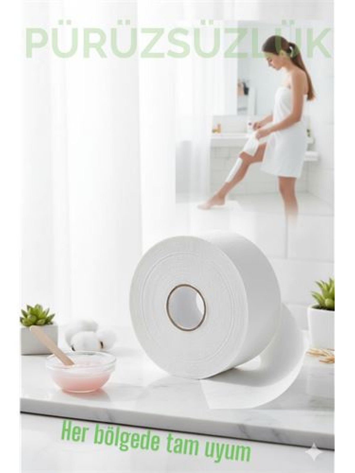 Rulo Ağda Bezi Ağda Bezi 100 Metre – Profesyonel, Dayanıklı ve Cilt Dostu Epilasyon Rulosu