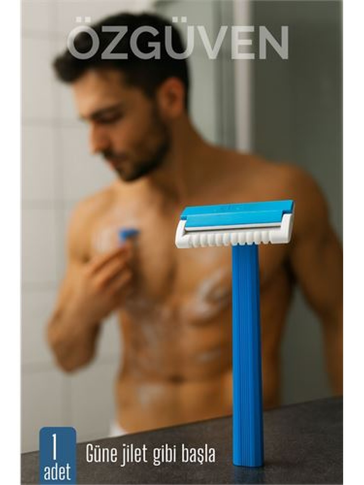 Banyo Jileti Unisex 1 ADET